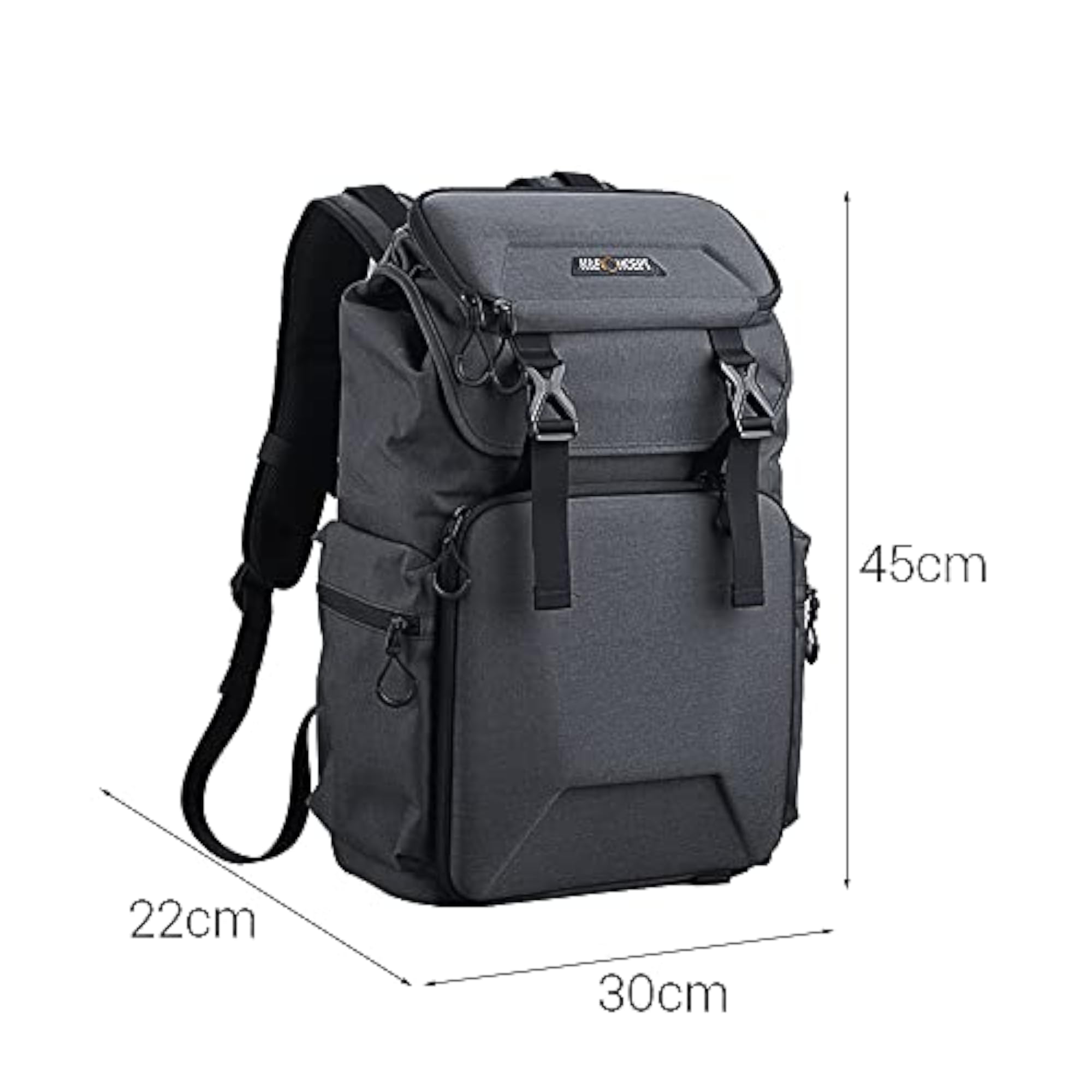 Waterproof Camera Backpack with Removable Divider
